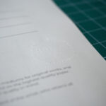 Certificate stamp